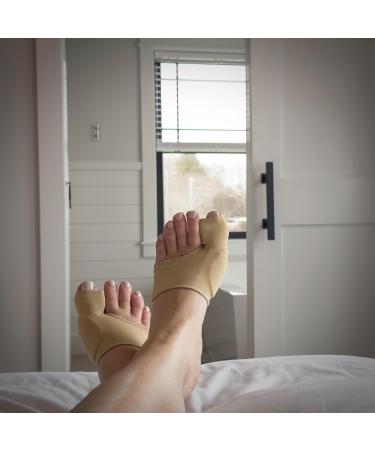 Compression Bunion Preventer & Corrector Sleeve | Bunion Relief & Hallux Valgus Support - The Toe Faja (Large - Buy Online on GoSupps.com