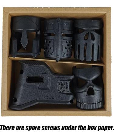 Tactical Covert HexGrip Sleeve - Mag Graffitiable GVNGrip - Black - Buy Online on GoSupps.com
