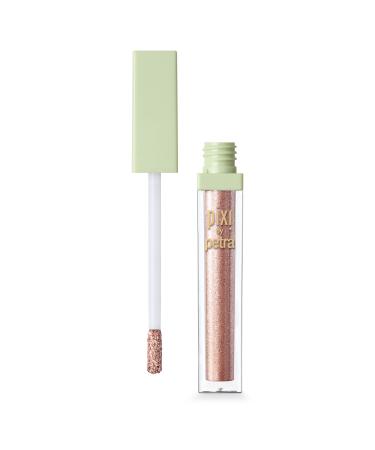 Pixi Beauty Liquid Fairy Lights - RoseGold 5g| Light Reflecting Glitter Eyeshadow | Super Sparkles Eyes For Ethereal Look | 0.18 Oz