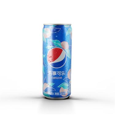  Generisch Peps White Peach Peach Peach Edition China Lot de 12 bo tes en aluminium 330 ml - Buy Online on GoSupps.com