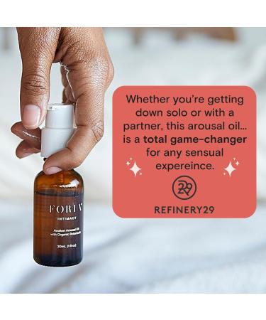 Foria Awaken Arousal Oil | Organic & All-Natural Intimate Oil for Women | Safe for Sensitive Skin | 1 Fl Oz - Buy Online on GoSupps.com