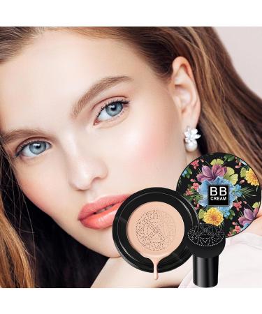 WJnflQN Cushion Makeup - Full Coverage | Waterproof Matte Natural Cream Liquid Concealer with Skin-Glow Puff for Everyday Finish - Buy Online on GoSupps.com