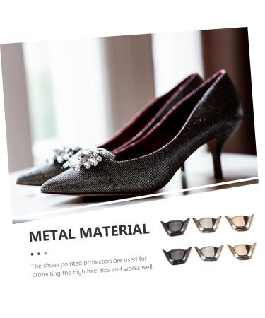 3 Pairs High Heels Heel Tips Shoe Cover & Repair Caps - Durable High Heel Protectors for Women - Buy Online on GoSupps.com