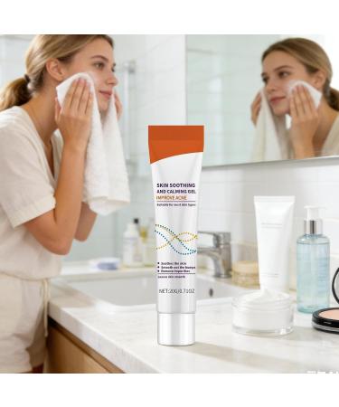 Gel Hydratant Visage | Soin Gel Visage Anti-Imperfections Non Collant | Soin Traitant pour le Corps Pour Voyage d'Affaires Maison Ext rieur cole Hommes Femmes  - Buy Online on GoSupps.com
