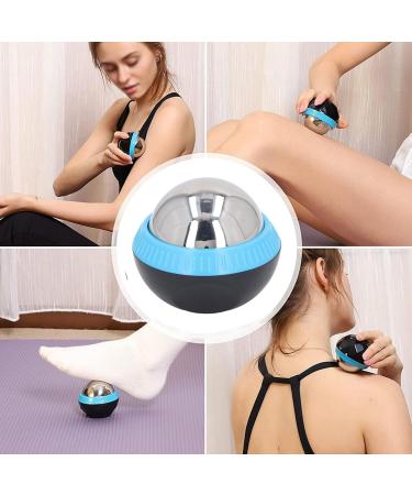 Cold Massage Scooter & Muscle Ball - Hot & Cold Handheld Roller for Deep Tissue Relief | Sore Muscle & Fascia Massage - Buy Online on GoSupps.com