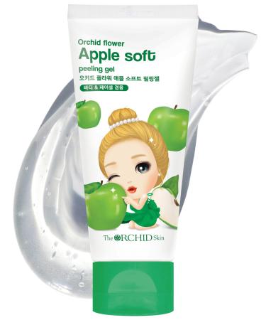THE ORCHID SKIN ORCHID FLOWER APPLE SOFT PEELING GEL 4.1 oz peeling gel for face face scrub face exfoliator