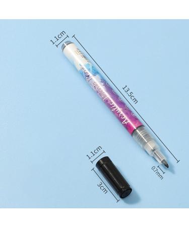 Worparsen Line Drawing Pen Quick Dry Easy To Apply Practical Nail Art Pen Drawing Painting Liner Tools Nail Supplies Black - Buy Online on GoSupps.com