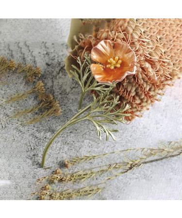 WIPPWER Pin Jewelry Gifts for Women Flower Type Brooch Badge Pin Needle Women's Chest Brooch Brooches & Pins - Buy Online on GoSupps.com