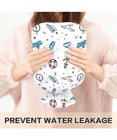 NAANLE Ocean Seagull 1L Transparent Hot Water Bottle - Bed Hand & Feet Warmer for Pain Relief & Heat Therapy | International Shipping - Buy Online on GoSupps.com