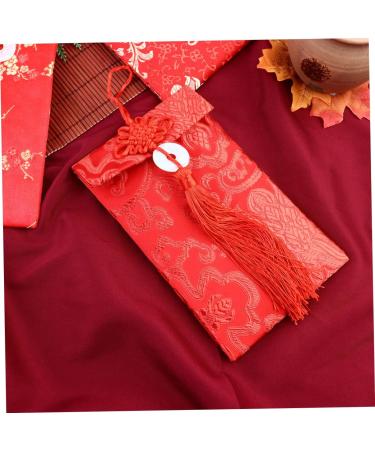 EXCEART 3pcs Hong Bao Envelope Chinese New Year Red Packet Lucky Money Envelopes Asian Red Envelope Chinese Red Pocket Money Chinese New Year Envelope Party Red Bag Wedding Lunar Calendar - Buy Online on GoSupps.com