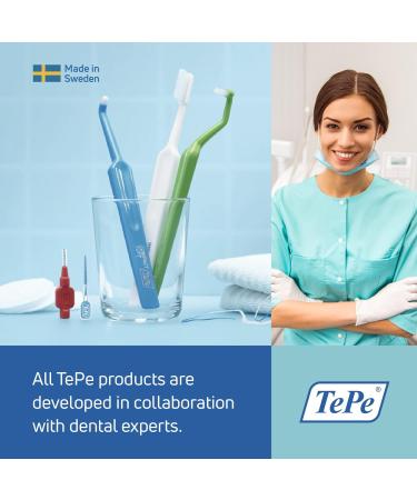 TEPE Select Compact Soft Toothbrush - Small User-Friendly Brush - Assorted Colors - 1 Count - Buy Online on GoSupps.com