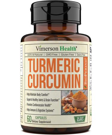 Vimerson Health Turmeric Curcumin - 60 Capsules