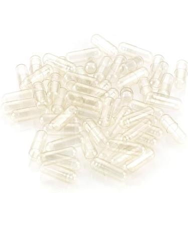 Empty 00 Vegan HPMC Capsules - 120 Count - Halal & Kosher - Easy Snap DIY Supplement Pill Caps for Capsule Filling - Buy Online on GoSupps.com