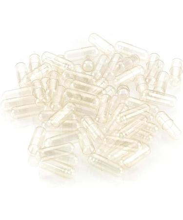 Buy Size 1 Clear Gelatin Capsules - 500 Count - Halal Empty Pill Capsules for DIY Supplements - Easy Snap for Capsule Filling - Buy Online on GoSupps.com