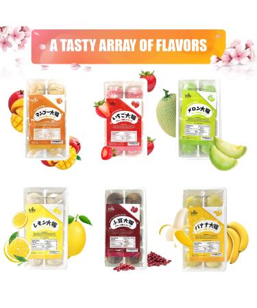 Fusion Select Japanese Strawberry Daifuku Mochi Sampler - 3 Pack - Buy Online on GoSupps.com