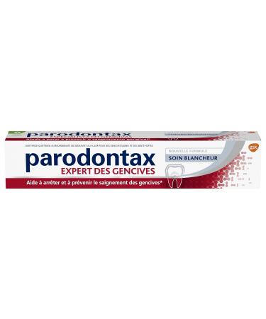 Parodontax Whitening Care Toothpaste Helps Stop and Prevent Bleeding Gums Improved Taste 75 ml