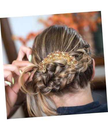 minkissy Hair Jewelry Rhinestone Hair Accessories Rhinestone Hair Side Comb Hair Side Combs Hair Combs for Women Accessories Diamond Hair Accessories Miss Wedding Back of Head Rhinestones - Buy Online on GoSupps.com