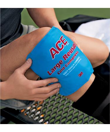 ACE Brand Large Blue Reusable Cold Compress - 1 Pack - Buy Online on GoSupps.com