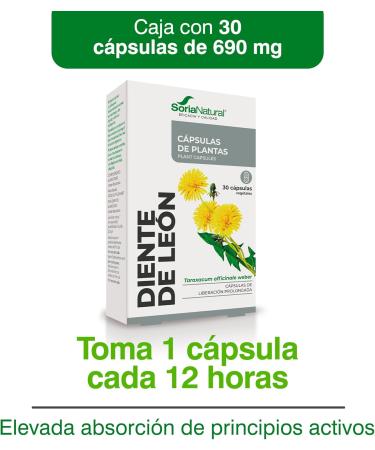  Soria Natural Soria Taraxacum Xxi 14-S Lot of 30 capsules - Buy Online on GoSupps.com