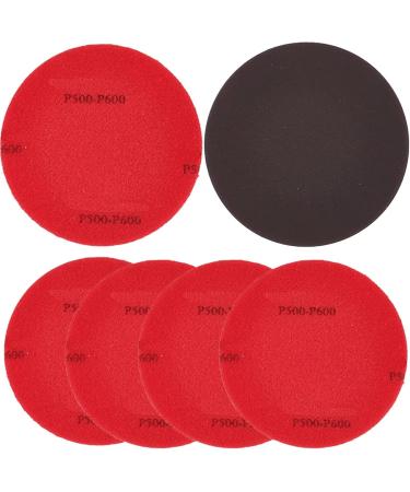 RUNRAYAY Round Bowling Sanding Pad, Resurfacing Polishing Kit for Bowling Ball Sanding Pad Cleaning Set - 6PCS / 12PCS 500 Grit