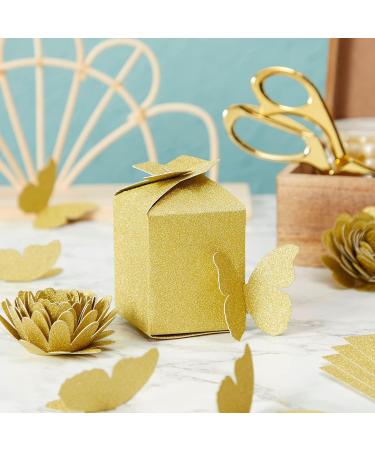 Gold Glitter Paper Cardstock - 24 Sheets, Double-Sided, 250gsm - Ideal for DIY Crafts, Card Making, and Invitations (8 x 12 In) - Buy Online on GoSupps.com