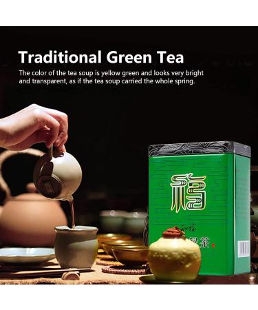 Green Tea From High Mountain Tea Garden Clear Tea Soup Strong and Persistent Tea Aroma Yunwu Green Tea for Home Hospitality Drinks or Gifts for Friends and Family - Buy Online on GoSupps.com