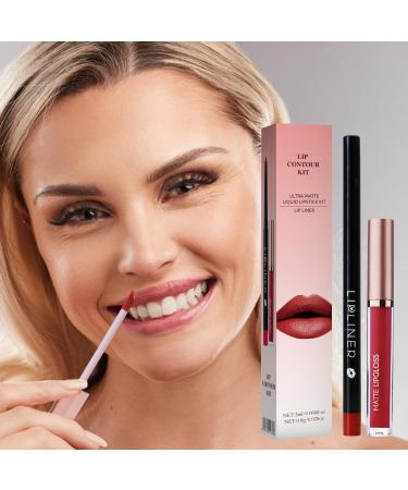  G n rique Long-Lasting Lip Pencil - Lip Contour Set with Tint | Long-Lasting Contour Kit For Women and Girls Beauty Summer Winter Outdoor Activities The - Buy Online on GoSupps.com