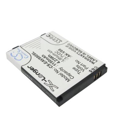 Compatible Replacement for Battery Emporia AK-V88 AK-V88(V1.0) Connect V88 V88_001 1150mAh