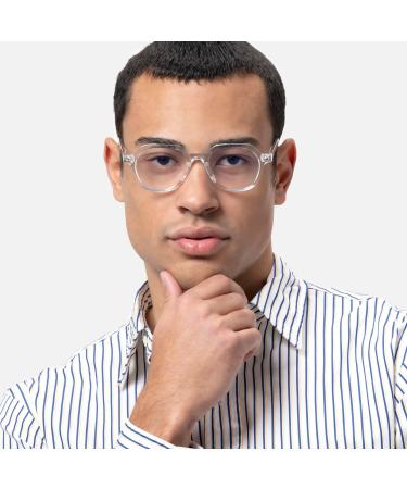 X Frame Blue Light Glasses for Men & Women | BlueBlock Acetate Screen Glasses - Glitzospex - Buy Online on GoSupps.com