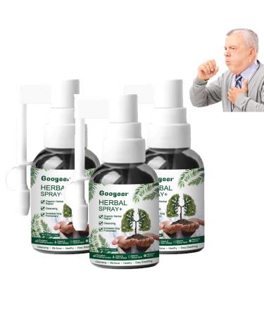 Best Respinature Herbal Lung Cleanse Mist-Powerful Lung Support Respi Nature Herbal Lung Cleanse Mist Natural Herbal Lung Essence 4 Weeks Powerful Lung Support & Cleanse & Respiratory (3PCS)
