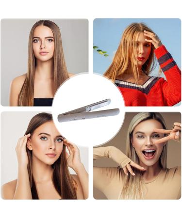 Buy Ceramic Travel Straightener - Anti-Static Flat Iron for Curly & Straight Hair | Portable Hair Styling Tool - Buy Online on GoSupps.com