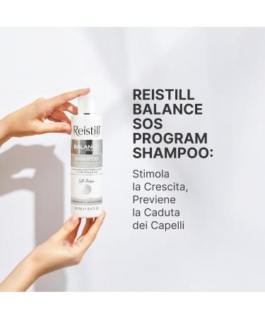 Reisstill Balance Sos Shampoo to prevent hair loss stimulating and densifying shampoo for the hair shampoo for fine brittle and dandruff 250 ml - Buy Online on GoSupps.com