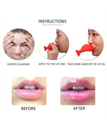 Lip Plumper Device - Natural Silicone Pout Enhancer Tool for Full, Plump Lips - Buy Online on GoSupps.com