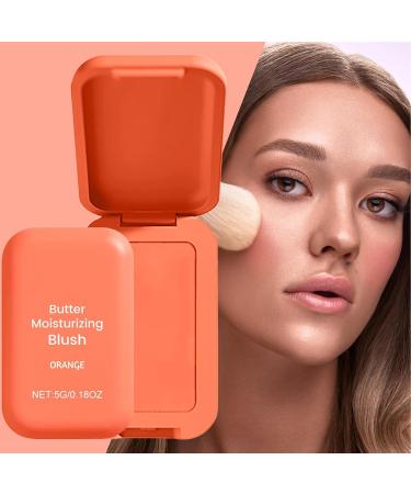 Blush for Cheeks | Full Coverage Blush | Butter Moisturizing Blush | Concealer & Contour Palette Kit Women's Blush Palette for Women Long Lasting for All Skin Types Orange1 1 count (Pack of 1) - Buy Online on GoSupps.com