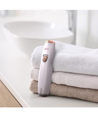 Wahl Facial Hair Remover for Women - Painless Face Hair Removal & Peach Fuzz Trimmer - Buy Online on GoSupps.com