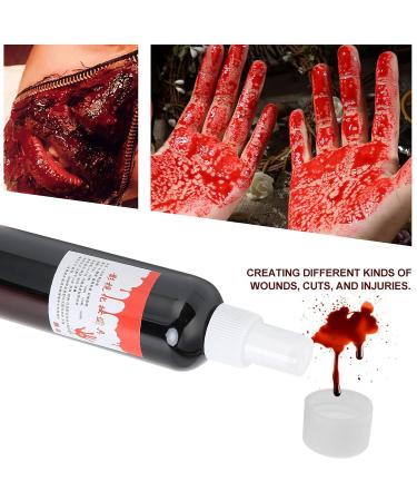 Buy Halloween Makeup Blood 200ml | Perfect for Haunted House Horror Scenes - International Shipping Available - Buy Online on GoSupps.com