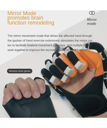 Smart Rehabilitation Robot Gloves Stroke Hemiplegia Rehabilitation Training Equipment Multiple Modes Wireless Mirroring for Hand Dysfunction Patients/2172 (Color : Right Size : X) X Right - Buy Online on GoSupps.com