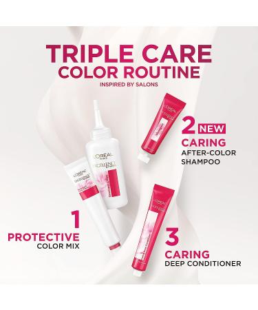 L'Oreal Paris Excellence Creme 6RB Light Reddish Brown Hair Color - Gray Coverage for Up to 8 Weeks - All Hair Types - 1 Count Pack - Buy Online on GoSupps.com