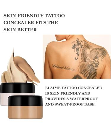 for Scars TattooConcealer Waterproof Sweat Proof Make Brighten Skin Base Full Up Cream FoundationsCover Conceal Concealer Body Professional Makeup Long Lasting Suitable for and Scars - Buy Online on GoSupps.com