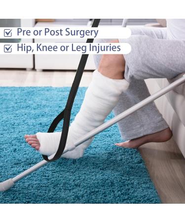 ihohi Leg Lifter Mobility Aid Knee Leg Hip Replacement Recovery Mobility Disability Recovery Aids and Equipment for Getting in and Out of Cars Wheelchair Bed - Buy Online on GoSupps.com