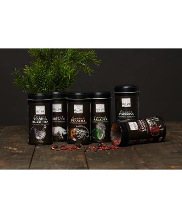 QUAI SUD Aromatic Mix | 20g | Spices for Plancha (Pepper - Parsley - Garlic - Espelette Pepper) - Buy Online on GoSupps.com