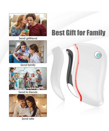 Aikertec 4-in-1 Electric Gua Sha Tool - Multi-Function Face Massager for Deep Treatment Double Chin and Skin Awakening - Buy Online on GoSupps.com