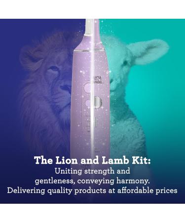 Shop GuruNanda Lion & Lamb Kit: Portable Water Flosser & Sonic Toothbrush - Best Dental Care for Healthy Smiles Worldwide - Buy Online on GoSupps.com