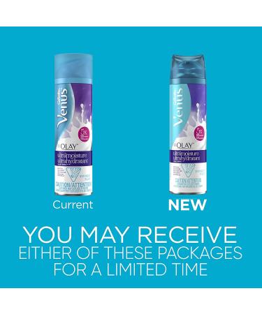 Venus Gillette with Olay UltraMoisture Women's Shave Gel - Violet Swirl - 36 Oz (Pack of 6) - Buy Online on GoSupps.com