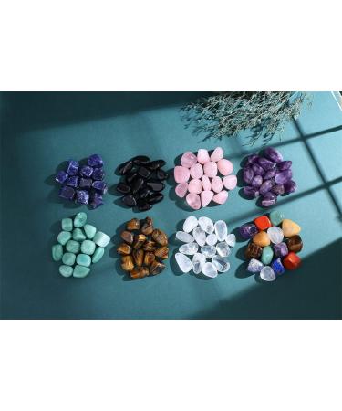MAIBAOTA Lapis Lazuli Stones - Natural Healing Crystals | Polished Tumbled Stones for Energy Balance | Decorative Reiki Witch Quartz Crystal Gemstones - Buy Online on GoSupps.com