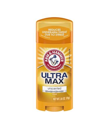 Arm & Hammer UltraMax Unscented Antiperspirant Deodorant for Women - 2.6 oz - Buy Online on GoSupps.com