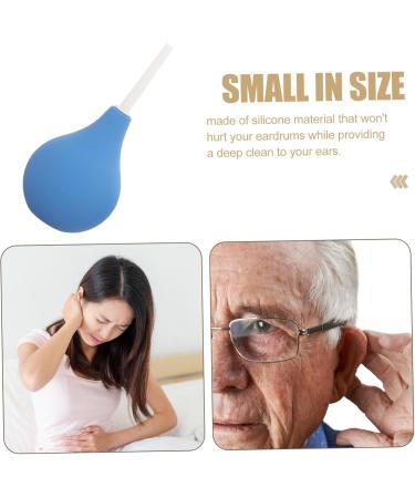 OHPHCALL 2pcs Portable Ear Cleaning Bulbs Gentle Ear Wash Squeeze Balls for Safe Wax Removal Anti-Skid Handle for Adults Deep Cleaning Experience - Buy Online on GoSupps.com
