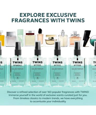 TWINS Impression of Fleur Narcotique | Unisex Perfume for Women and Men Eau de Parfum | No.1158 | 3.4 Fl Oz / 100 ml Ex Nihilo Fleur Narcotique Impression - Buy Online on GoSupps.com
