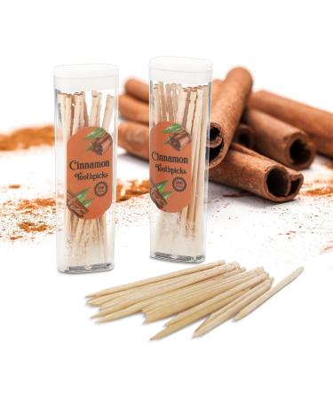 10 Pack Cinnamon Toothpicks - Flavored Toothpicks for Adults | 200 Pcs Cinnamon Infused Toothpicks | International Shipping Available - Buy Online on GoSupps.com