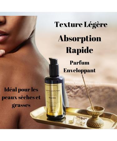 Light Antiperspirant Body Lotion - Scented Body Cream and Moisturizing Hand Cream with Nard Essential Oil and Green Tea Nourishing and Toning - 200ml - Buy Online on GoSupps.com